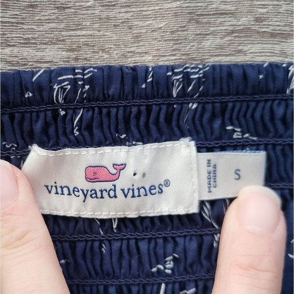Vinyard Vines sun dress summer dress with sail boats on it size small - Picture 4 of 13